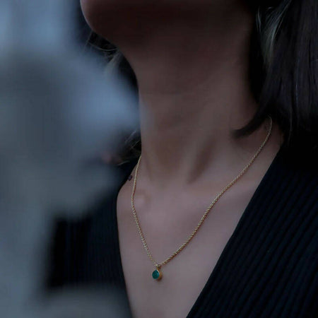 Velena Green Necklace