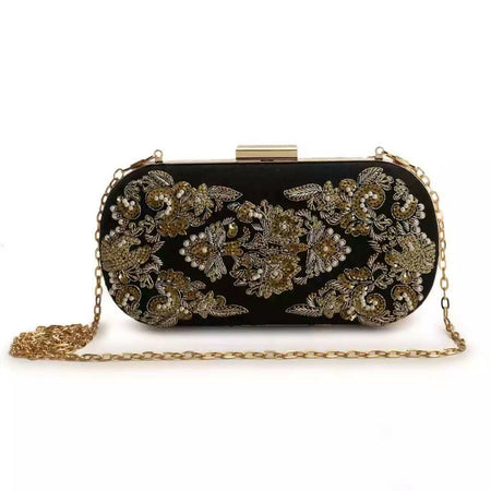 Ravizza black clutch