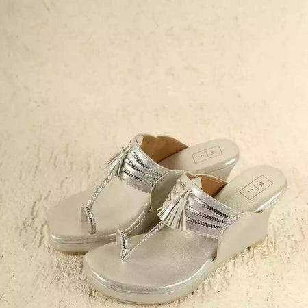 Madhuri Silver Wedges