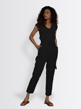 The Hemp Noir Jumpsuit