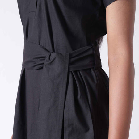 Adele Black Midi Dress