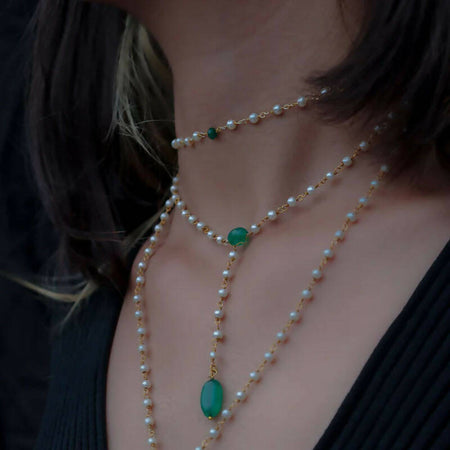 Sifar Green Necklace