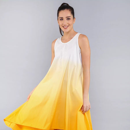 Hi-Lo Mango Sundress