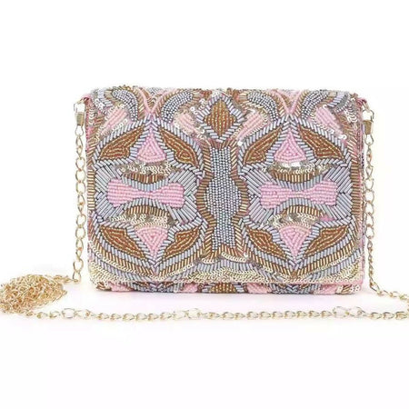 Perfectly pink clutch