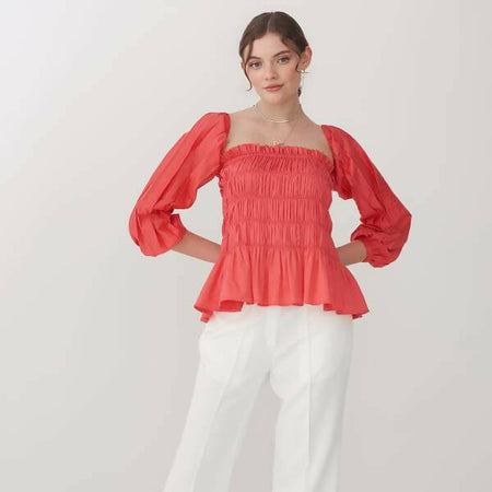 Love Pep Top with Detachable sleeves