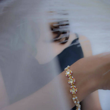 Abigail Kundan Bracelet