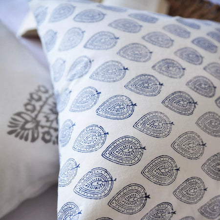 Tecca Block Printed Cushion Cover