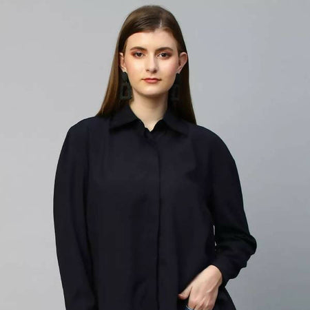 Flap button shirt