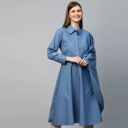 Kaftan sleeve dress