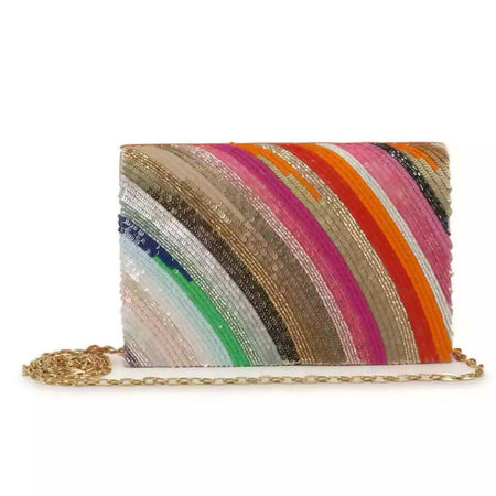 Over the rainbow clutch