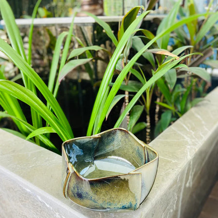 Salad Bowl/Snack Bowl - Dark Green