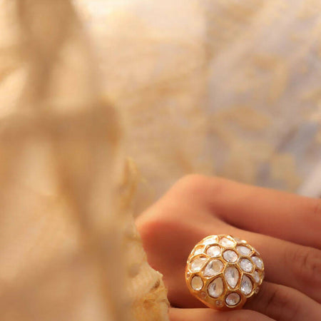 Zara Kundan Ring