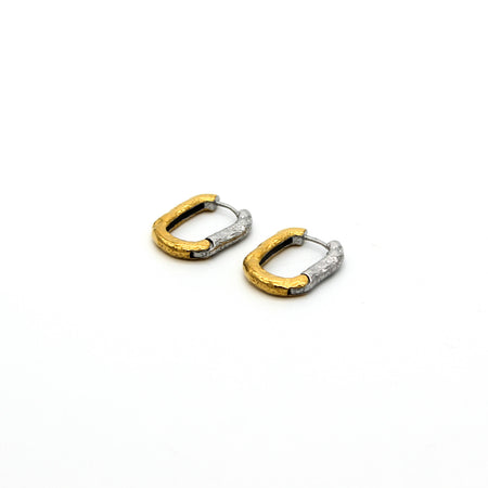 Foil Fusion Multiway Unisex Hoop Earrings