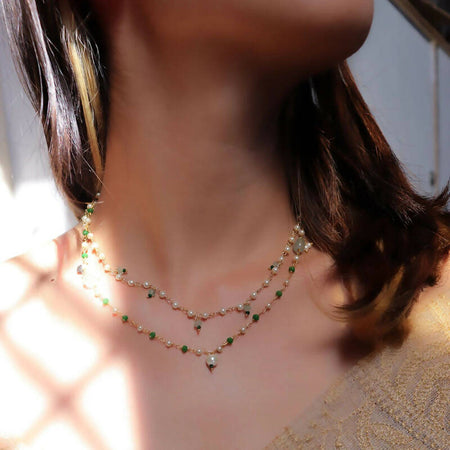 Driya Green Necklace