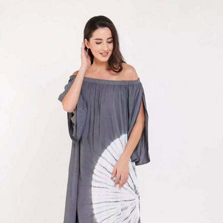 Lounge Bardot Tie Dye Midi Dress