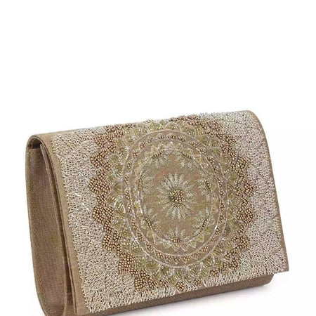 Sun gold clutch