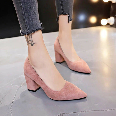 Pinky Pudgies Pumps