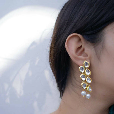 Feiyaz Kundan Earrings