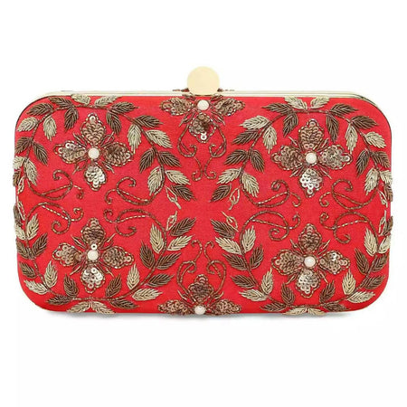 Red Rani clutch