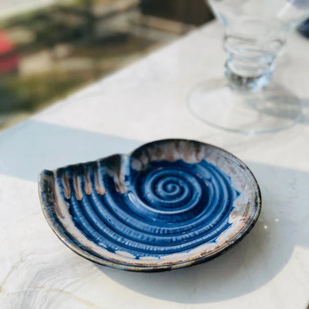 Shell Platter - Blue